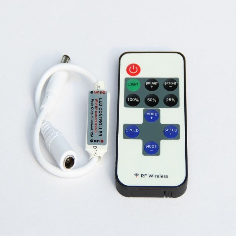 LED RF Wireless Controller 11 Key For The LED 5050 3258 Strip Li